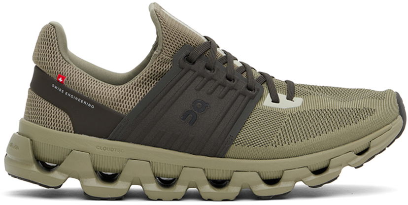 Oblačila On Running On Khaki Cloudswift 3 AD Sneakers Siva | 3MD10242562