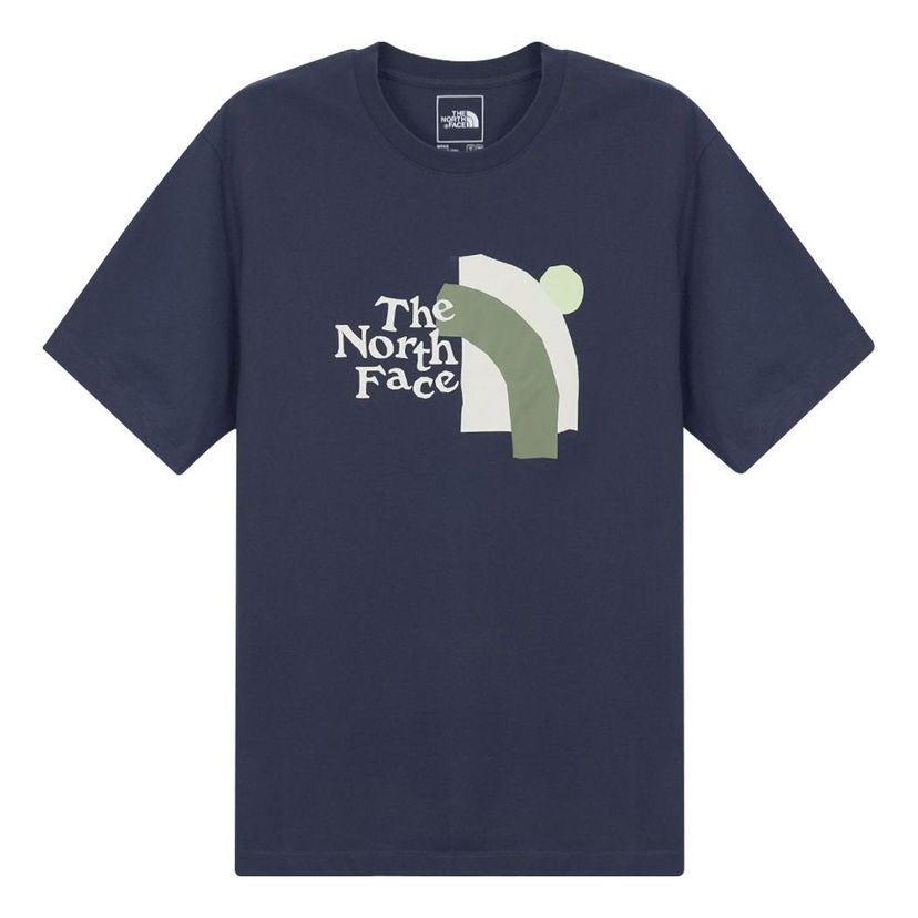 Majica The North Face Abstract Logo Graphic T-Shirt Modra | NF0A5JZU-RG1
