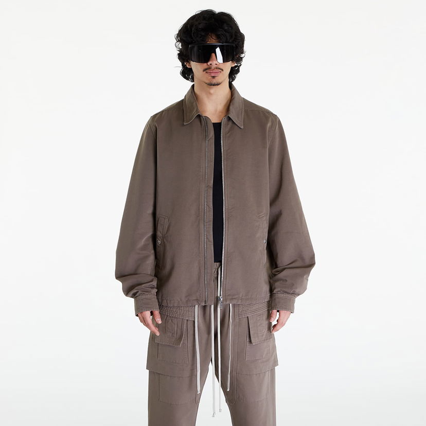 Jakna Rick Owens DRKSHDW Zipfront Jacket Dust Rjava | DU01D1783 CB 34
