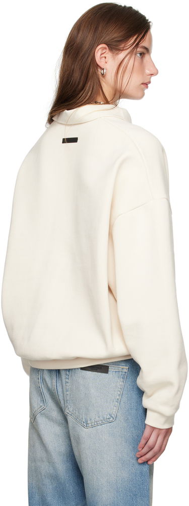 Pulover Fear of God ESSENTIALS Single-Button Polo Bela | 192BT244392F, 2