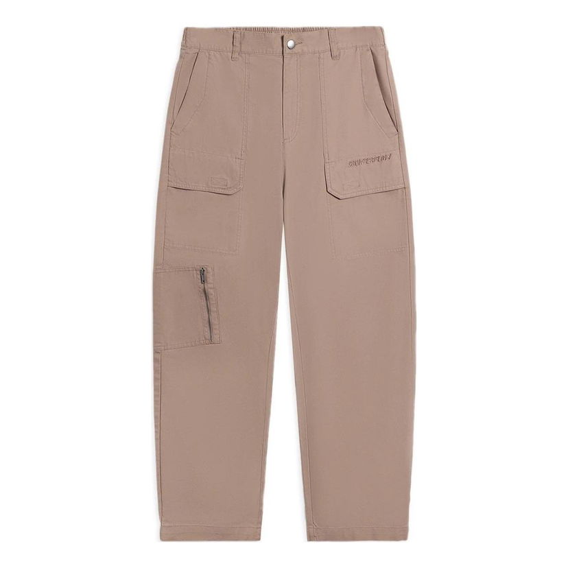 Cargo hlače Li-Ning Counterflow Logo Straight Pants Bež | AKXS843-2