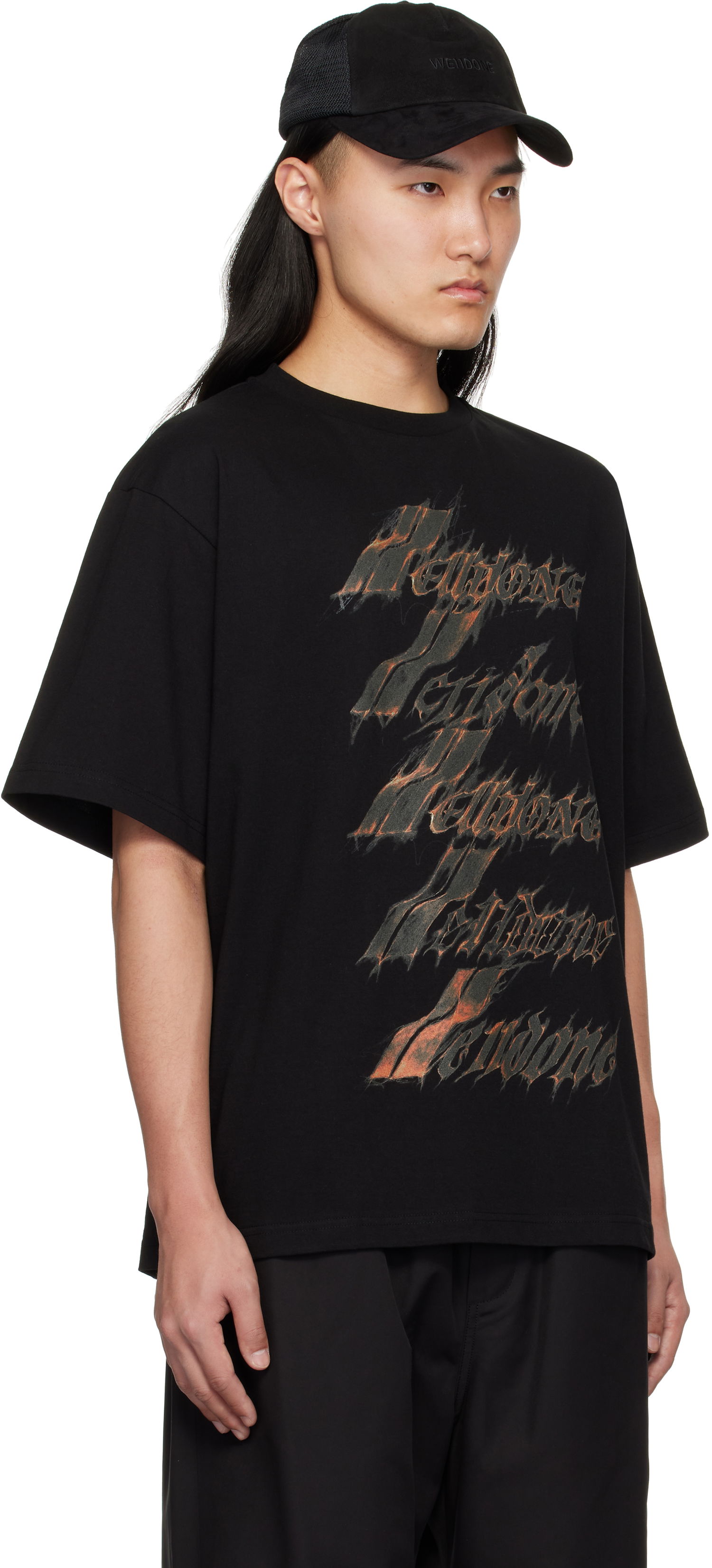 Majica We11done We11done Spark Logo T-Shirt Črna | WD-TT0-25-751-U-BK, 1
