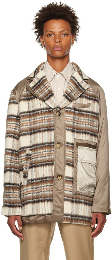 Jakna Feng Chen Wang Feng Chen Wang Paneled Jacket Bež | FMF14CT06, 0