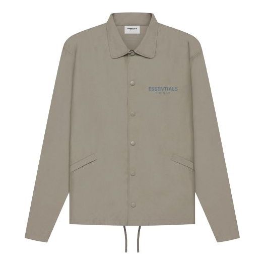 Vetrovka Fear of God Essentials Coaches Jacket Zelena | FOG-SS21-649