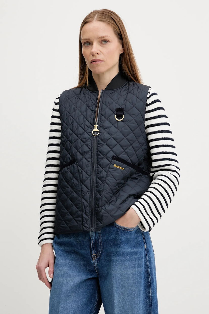 Telovnik Barbour Barbour Rosalie Quilted Vest Mornarica | LGI0200