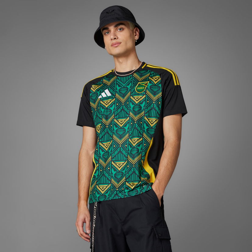 Dres adidas Performance Jamaica 24 Away Jersey Zelena | IT8534