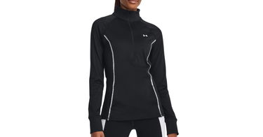 Oblačila Under Armour Train CW 1/2 Zip Črna | 1379886-001, 1