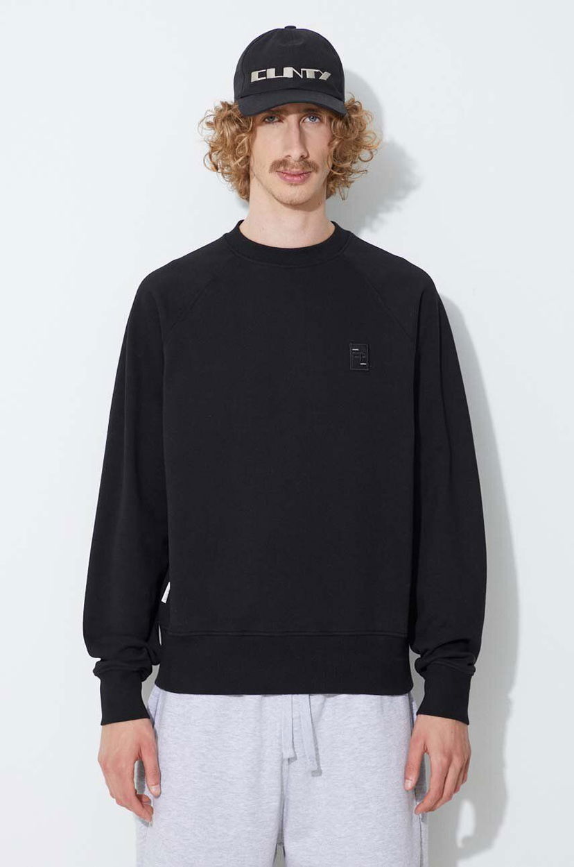 Pulover Filling Pieces Pieces Lux Sweatshirt Črna | 06213731861