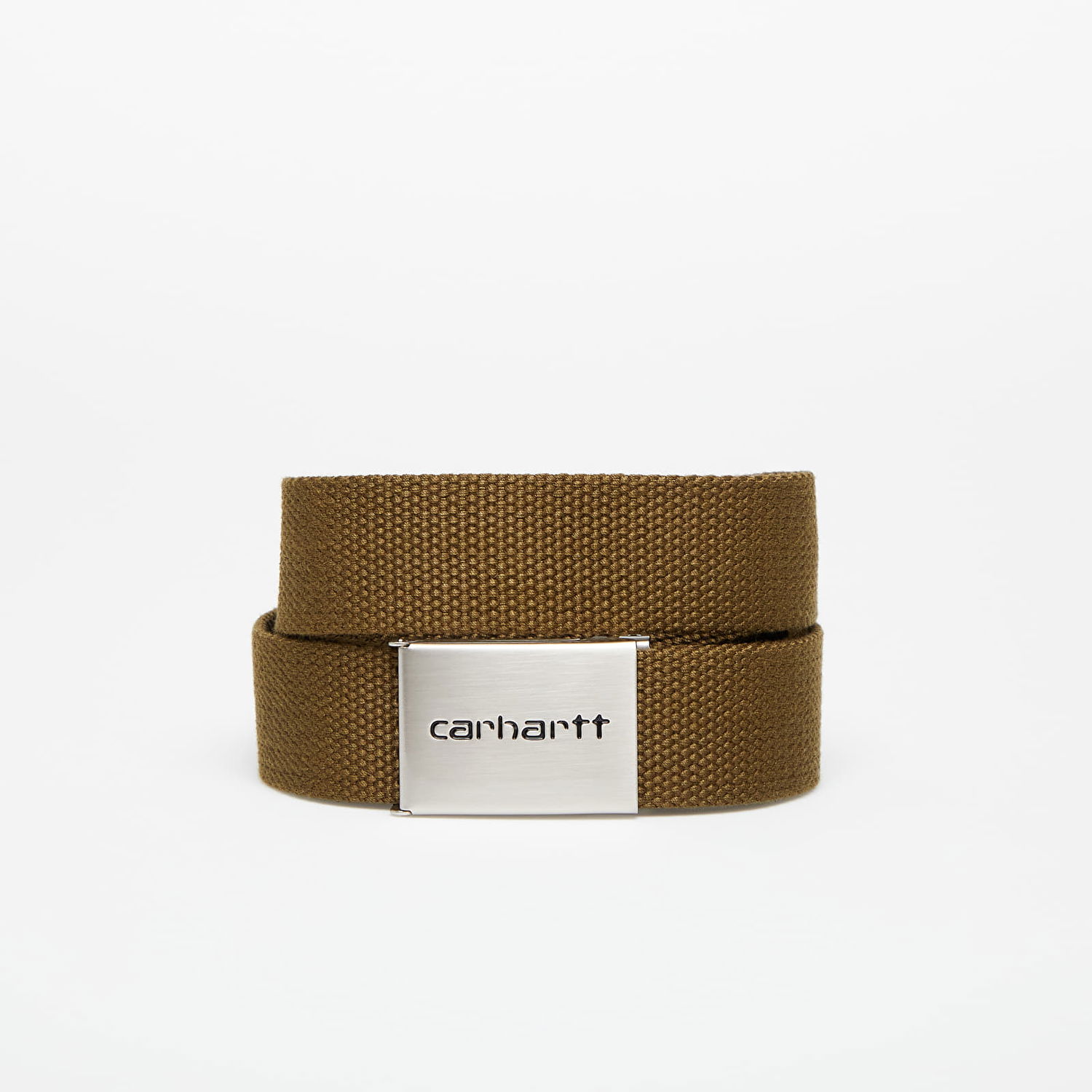 Pasovi Carhartt WIP Clip Belt Chrome Green Zelena | I019176.1NPXX, 0
