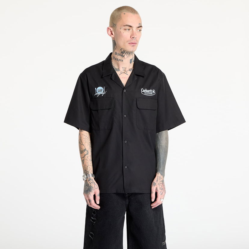 Srajce Carhartt WIP Carhartt WIP Deli Short Sleeve Shirt Črna | I034738.2X8XX