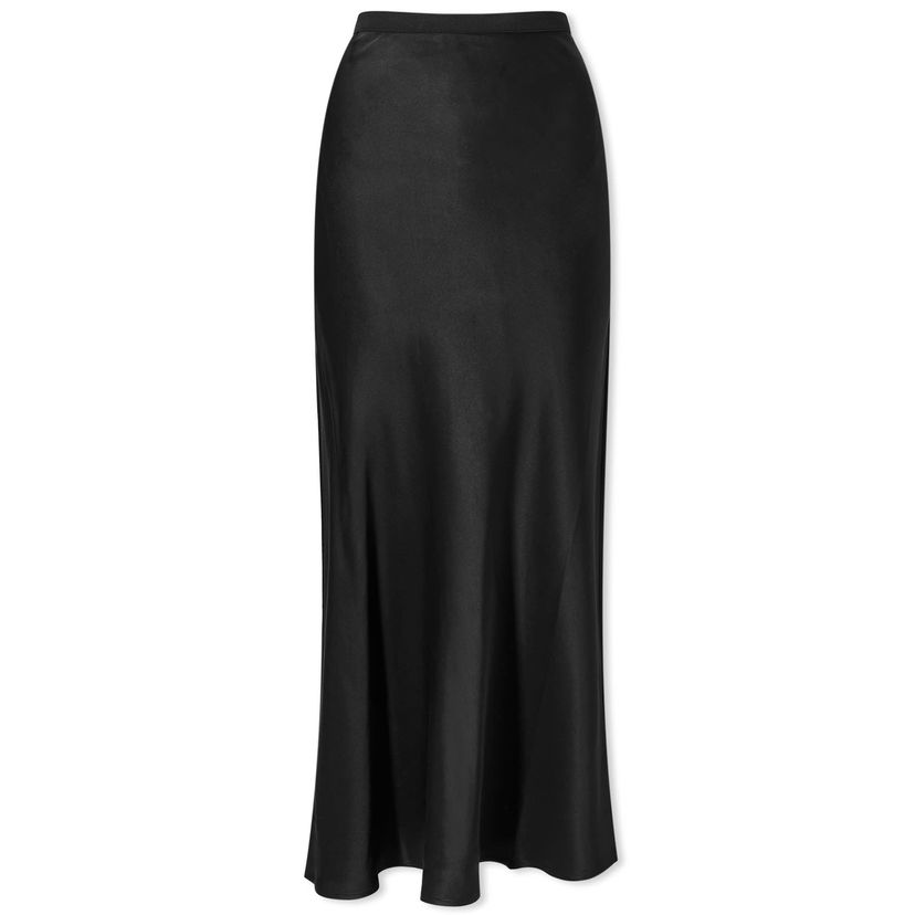 Krila Anine Bing Silk Skirt Črna | A-04-4001-000