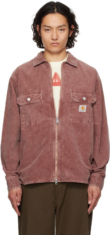 Srajce Carhartt WIP Carhartt WIP Reynold Corduroy Overshirt Roza | I034878, 0