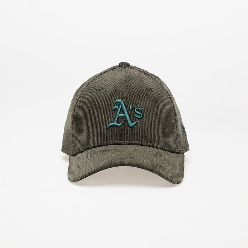 Kapa New Era Oakland Athletics MLB Cord 9FORTY Adjustable Cap Dark Green Zelena | 60580821