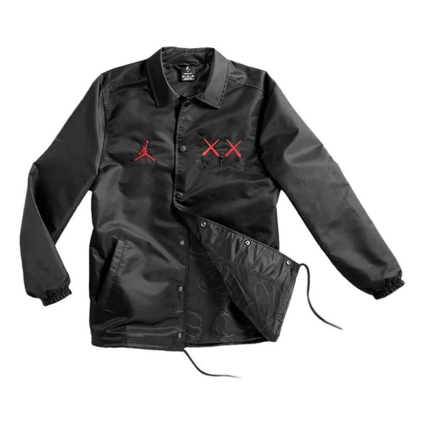 Vetrovka Jordan Kaws Coaches Jacket Črna | 884484-010