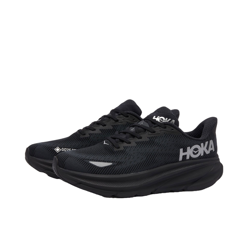 Tek Hoka One One M Clifton 9 GTX in Black, Size UK 10 | END. Clothing Črna | 1141470F-BBLC