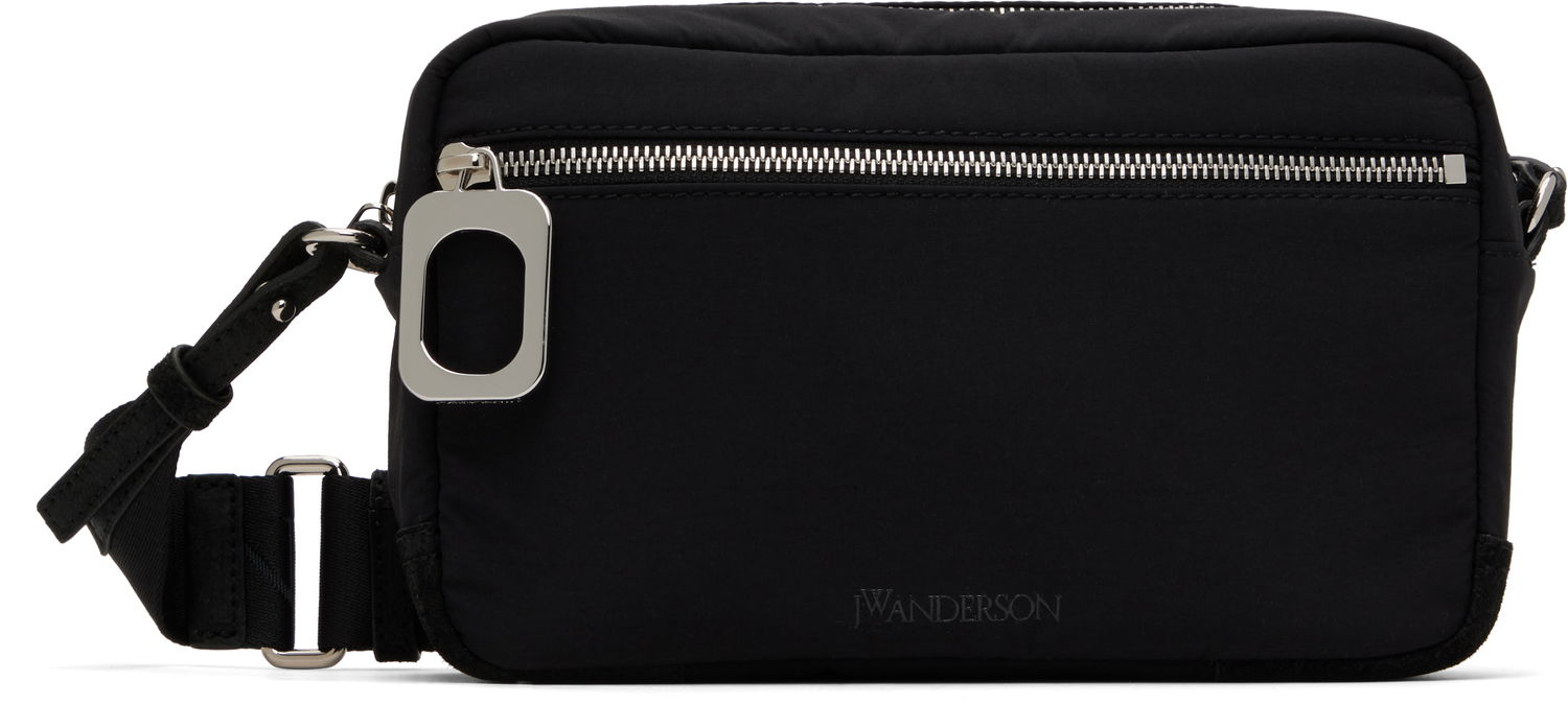Torba za čez ramo JW Anderson JW Anderson JWA Puller Camera Bag Črna | AC0359-FA0431, 0