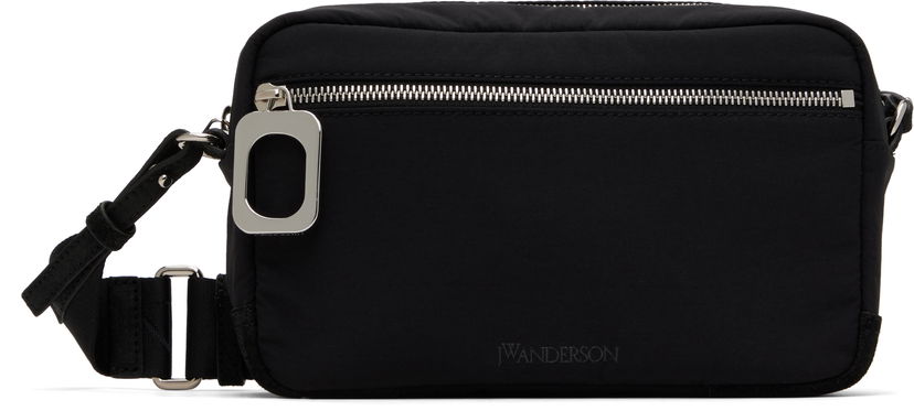 Torba za čez ramo JW Anderson JW Anderson JWA Puller Camera Bag Črna | AC0359-FA0431