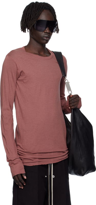 Majica Rick Owens Rick Owens Concordians Basic Long Sleeve T-Shirt Črna | RU02E1252 UC, 4