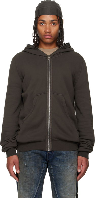 Pulover Rick Owens DRKSHDW Concordians Micro Mountain Hoodie Siva | DU02E7291 FSLP, 0