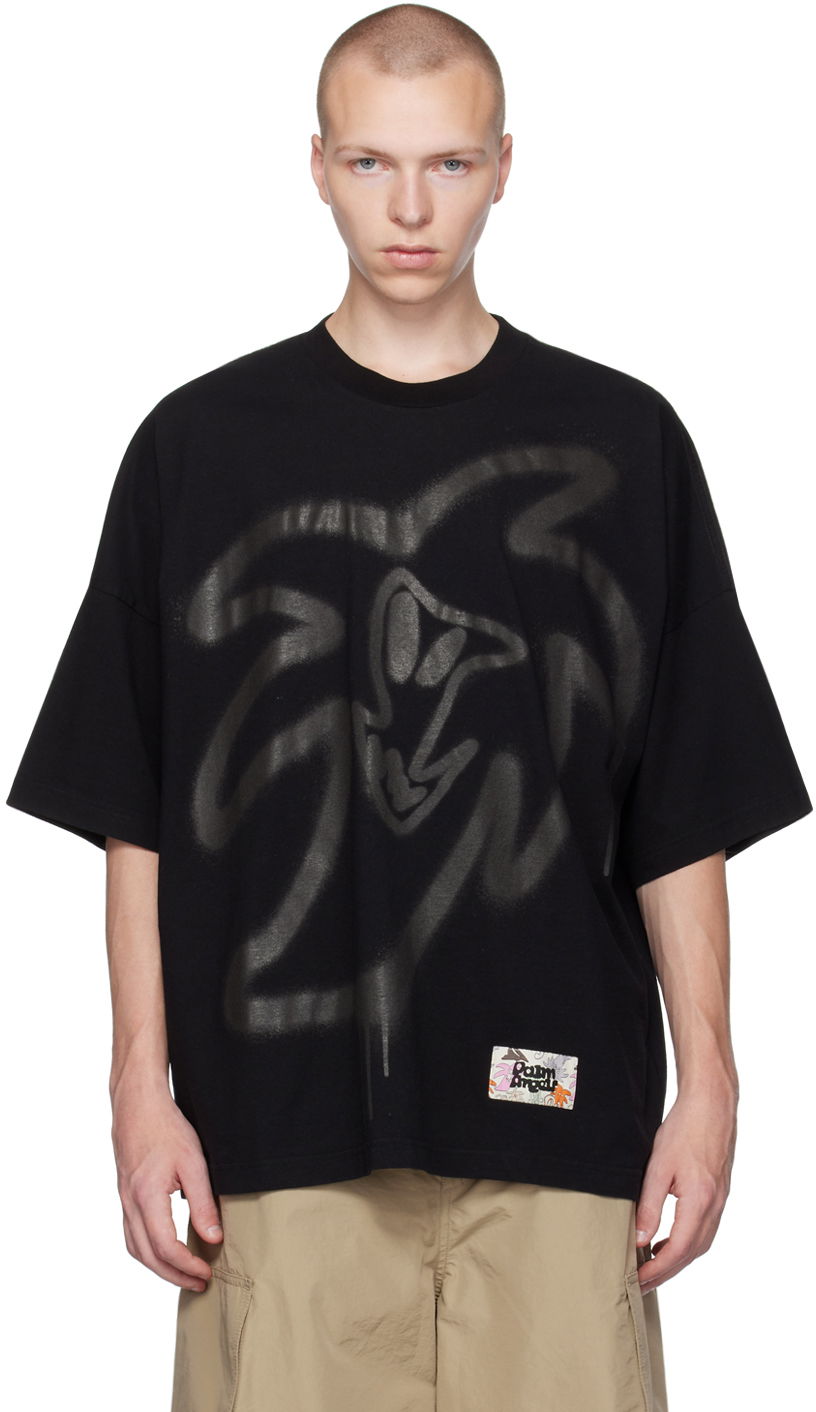 Majica Palm Angels Black Hunter Črna | PMAA041E23JER0011010, 0