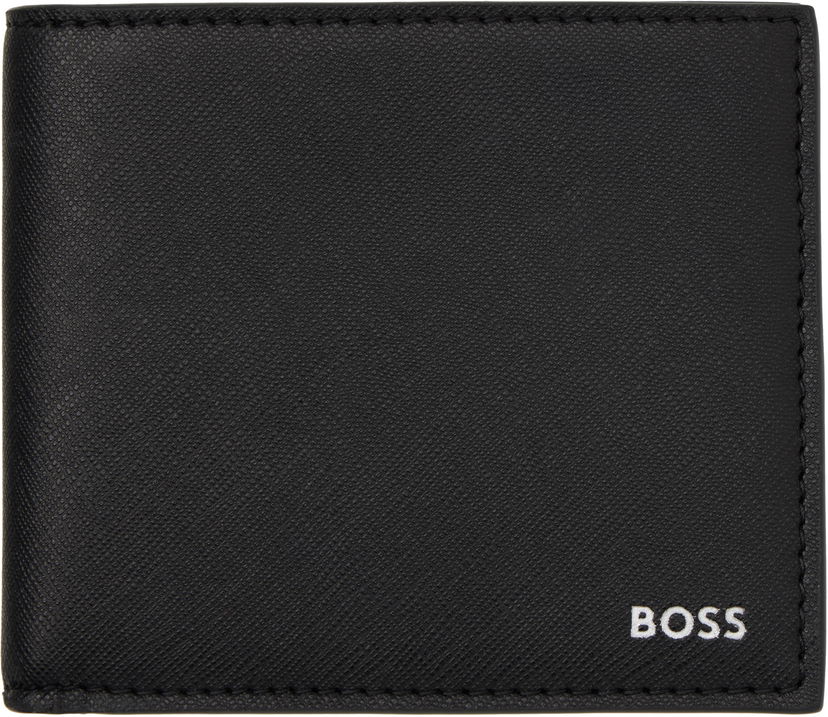Denarnica BOSS Saffiano Leather Wallet Črna | 50536710