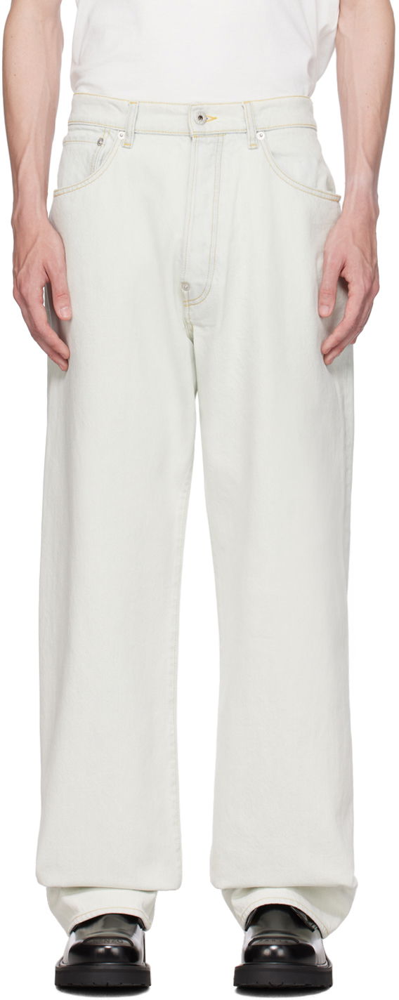 Kavbojke KENZO Paris Suisen Bela | FD65DP4066A4, 0