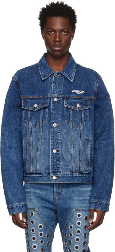 Jakna We11done We11done Faded Denim Jacket Modra | WD-DJ3-22-318-U-BL, 0