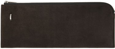 Denarnica Rick Owens Suede Zip Pouch Rjava | RA01D0415 LCS, 0