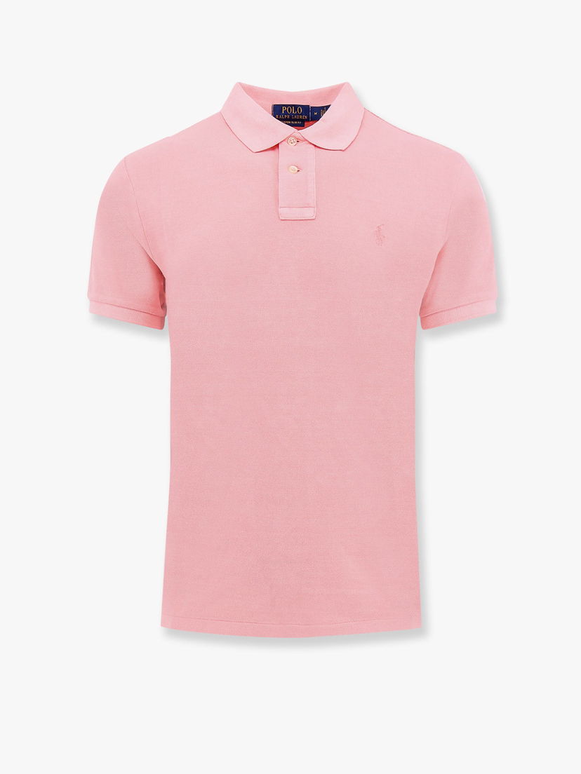 Polo majica Polo by Ralph Lauren Polo Ralph Lauren Slim Fit Polo Shirt Roza | 710969626005