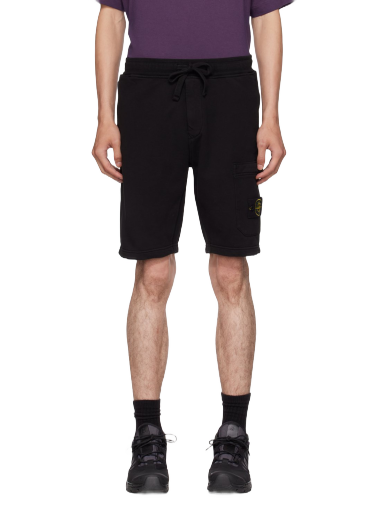 Kratke hlače Stone Island Patch Shorts Črna | 791564651