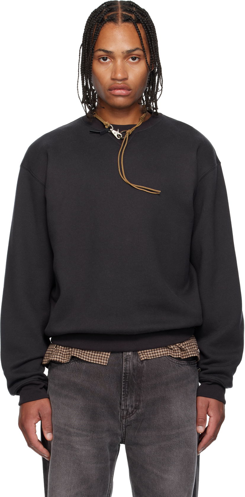 Pulover OUR LEGACY Perfect Sweatshirt Črna | M4256PB