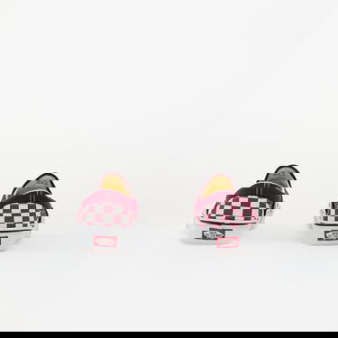 Superge in čevlji Vans VANS Classic Slip-On Color Theory Checkerboard Bordo | VN000D5PZCF, 4