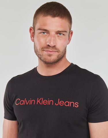 Majica CALVIN KLEIN CORE INSTITUTIONAL LOGO SLIM TEE Črna | J30J322552-0GM, 4