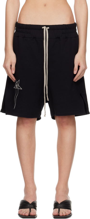 Kratke hlače Rick Owens Rick Owens Champion Edition French Terry Shorts Črna | CW01E1683 CHFE, 0