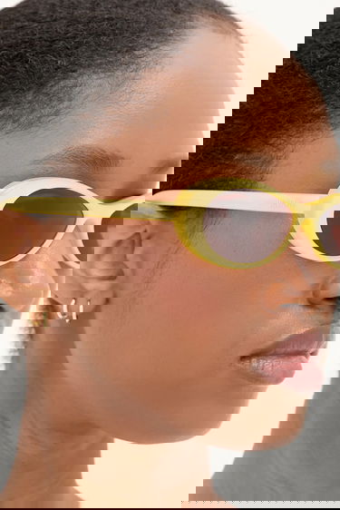 Sončna očala Jacquemus Jacquemus Nuvola Oval Sunglasses Rumena | JAC135C4SUN, 5