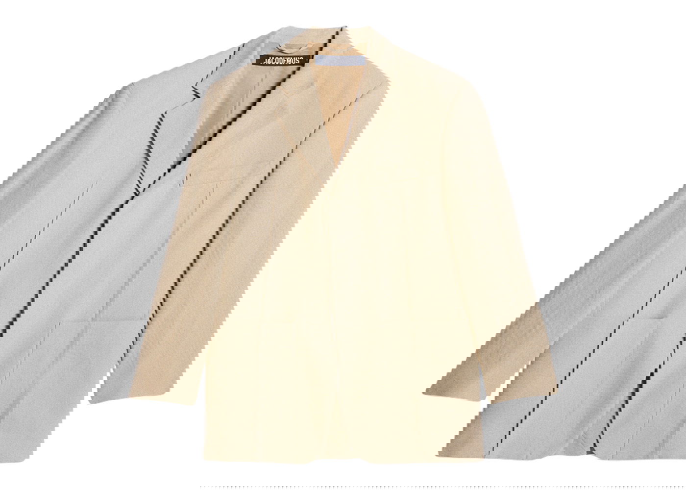 Jakna Jacquemus La Veste D'Homme Square Bež | 213JA101-1029-150, 0