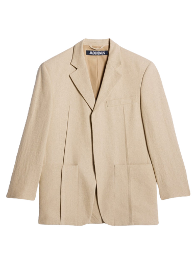 Jakna Jacquemus La Veste D'Homme Square Bež | 213JA101-1029-150