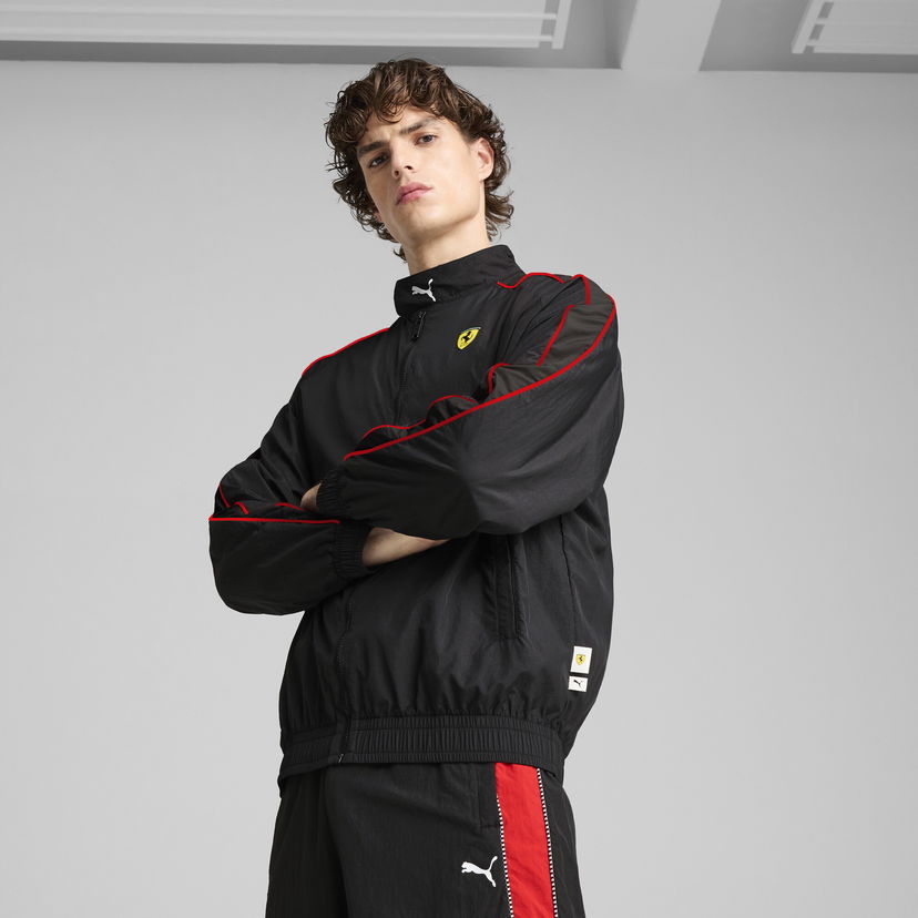 Trenirka Puma Scuderia Ferrari HP Race T7 Track Jacket Črna | 630215_01