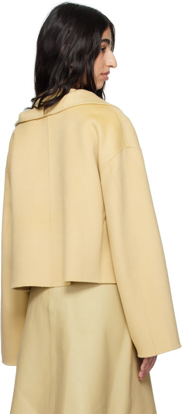 Jakna TOTEME TOTEME Signature Doublé Wool Jacket Rumena | 252-WRO0203-FB0006, 2