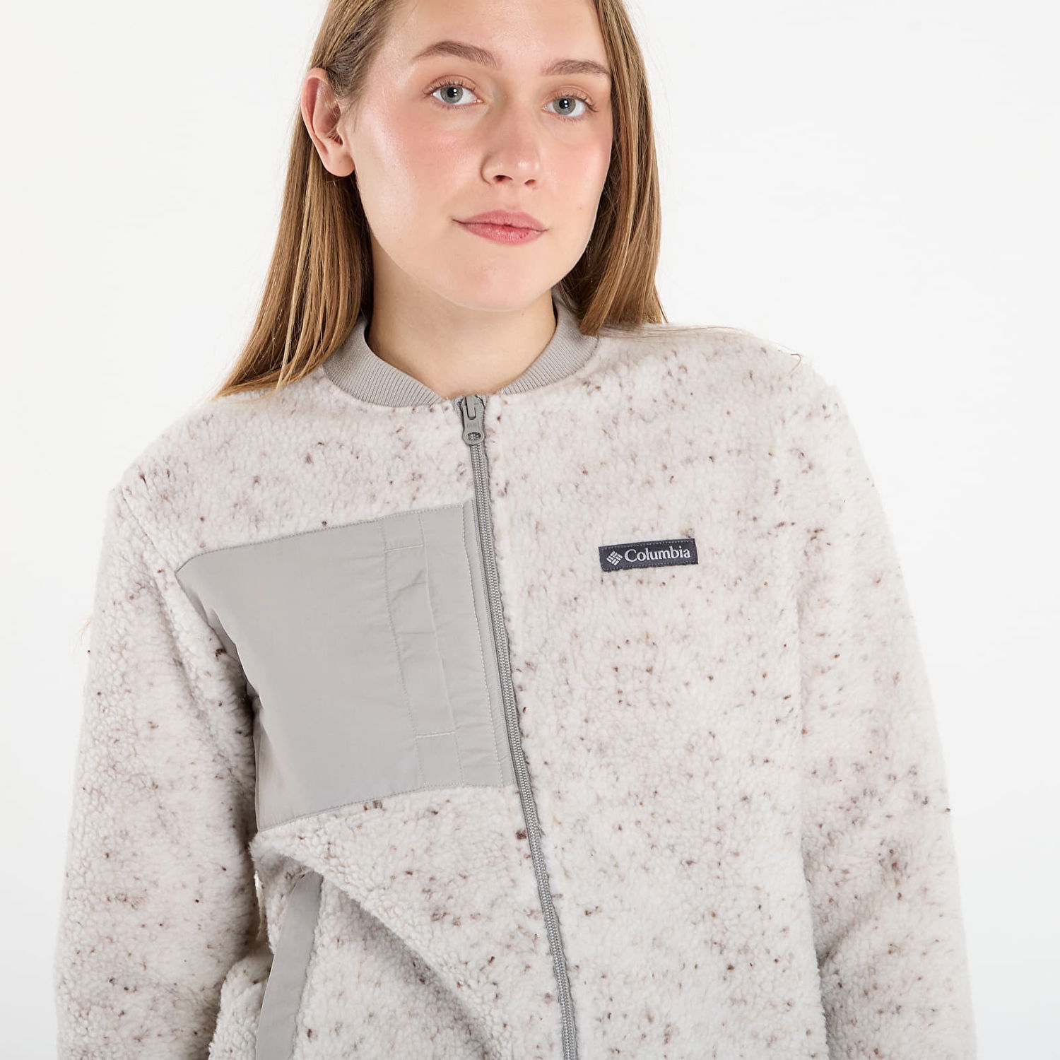 Bomber jakna Columbia Columbia Stellar Path™ Fleece Bomber Jacket Siva | 2136263278, 1