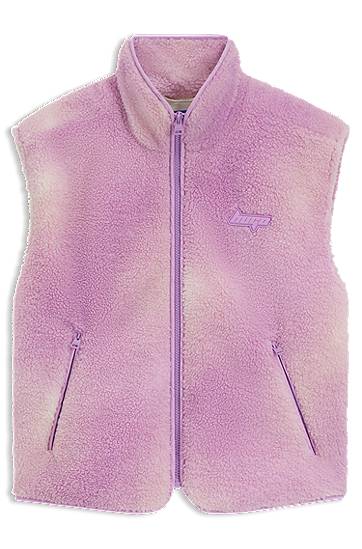 Telovnik BOSS Cloud Print Teddy Vest Lila | 50541231