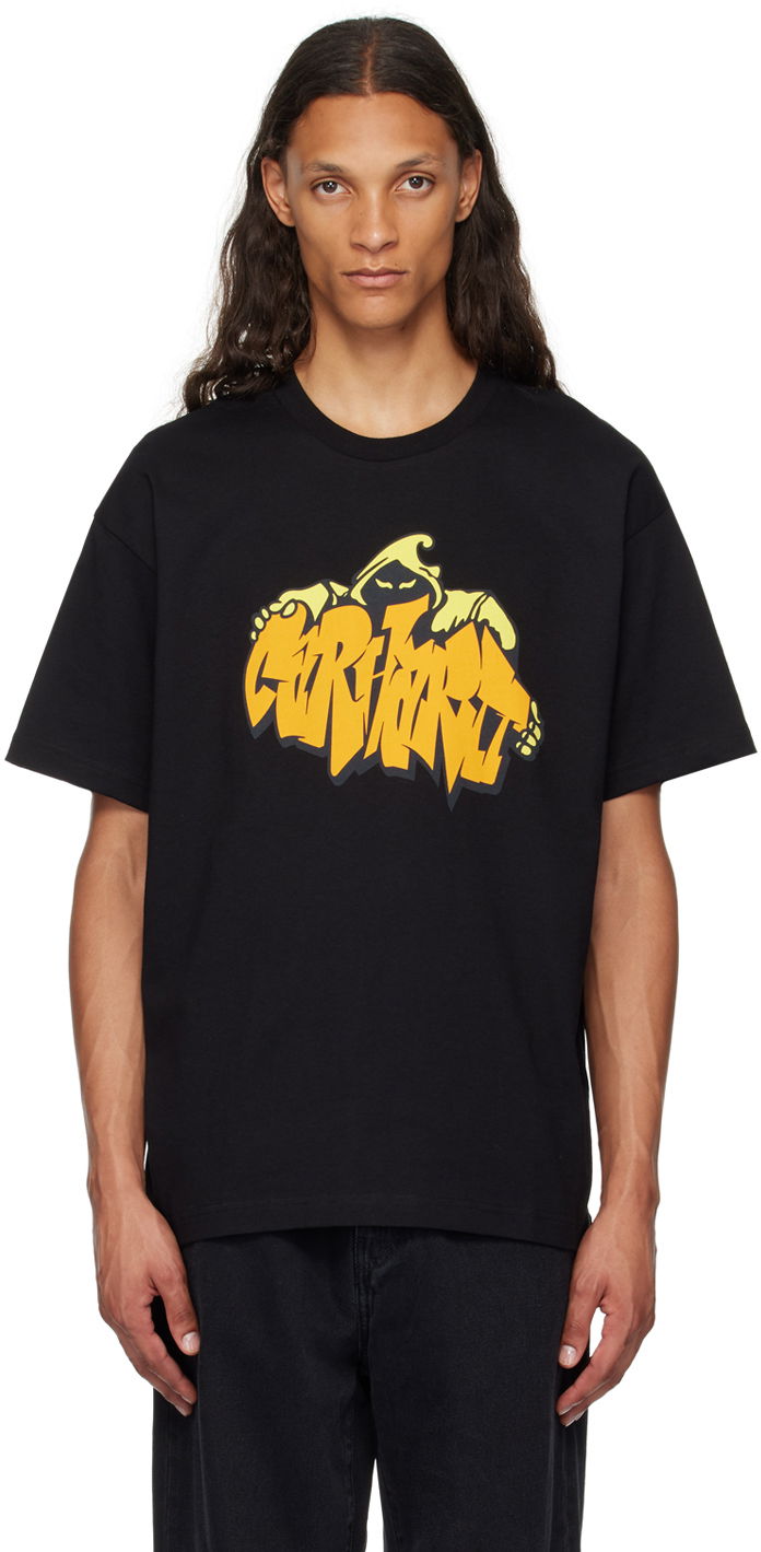 Majica Carhartt WIP Black Graphic Print T-Shirt Črna | I033953