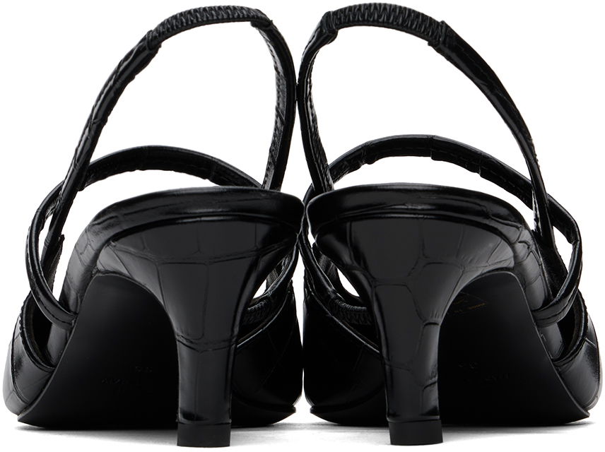 Superge in čevlji TOTEME The Sharp Slingback Heels Črna | 243-WAS821-LE0076, 1
