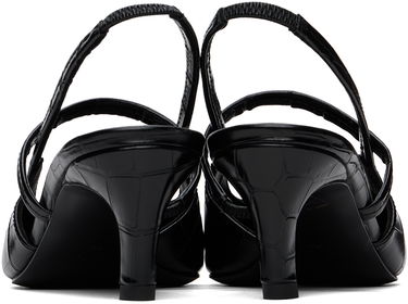 Superge in čevlji TOTEME The Sharp Slingback Heels Črna | 243-WAS821-LE0076, 1