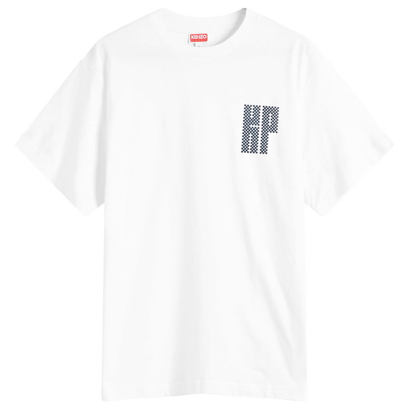 Majica KENZO Kenzo Kamon Oversized T-Shirt Bela | FF55TS4944SG-02A