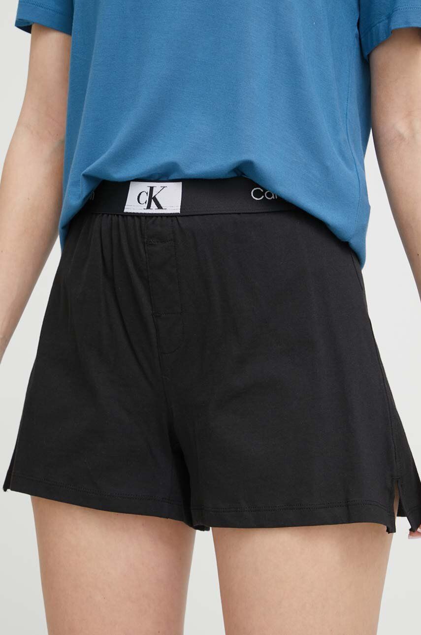 Kratke hlače CALVIN KLEIN Pyjama Shorts Črna | 000QS6947E.PPYX, 0