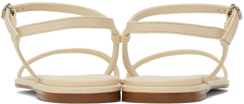 Modni dodatki Aeyde Aeyde Nettie Leather Sandals Bež | A11-FS-TATD08FL-123-100-007, 1