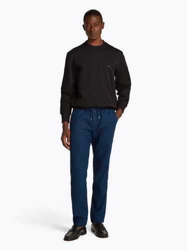 Pleteni pulover Tommy Hilfiger Tommy Hilfiger Essential Crew Sweatshirt Črna | MW0MW37237BDS, 1