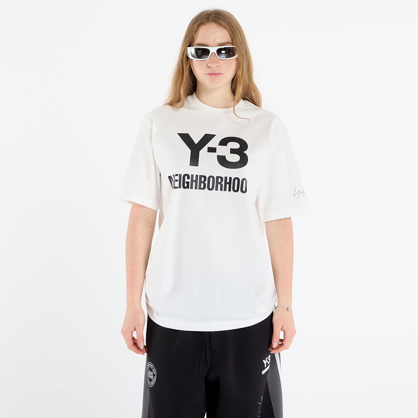 Majica Y-3 Y-3 x Neighborhood Logo T-Shirt Bela | JX7449