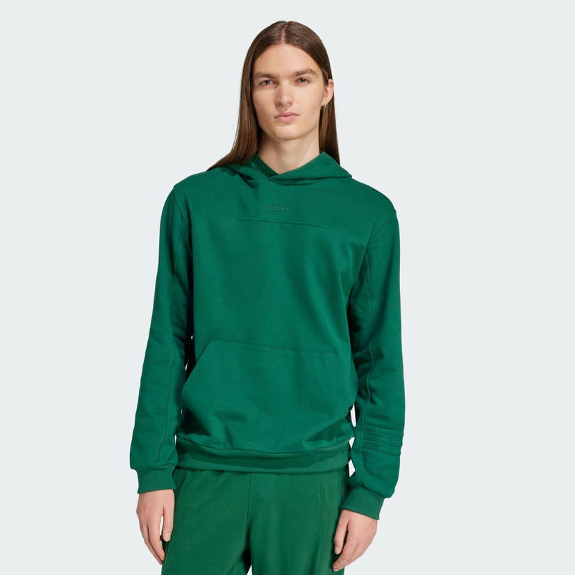 Pulover adidas Performance Green Hoodie Zelena | JC8352